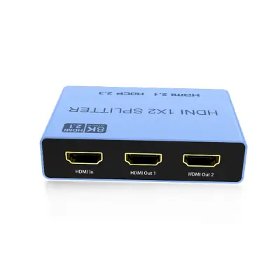 8K 1x2 HDMI razdjelnik - YZ-B082-V1 Srebrna