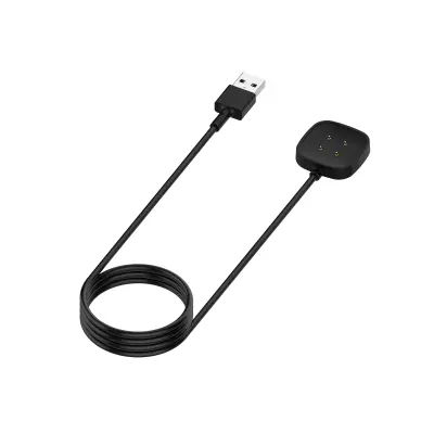 Fitbit Versa 4/Sense 2 magnetski kabel za punjenje (Službeni) Crna