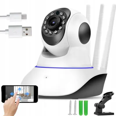 Baby Monitor IP WIFI 2.4G baby monitor s rotirajućom IR video kamerom
