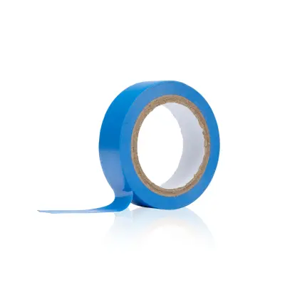 Izolacijska Traka PVC 10m – Plava | Debljina 0,13 Mm, Širina 16 Mm, Otporan do 80°C