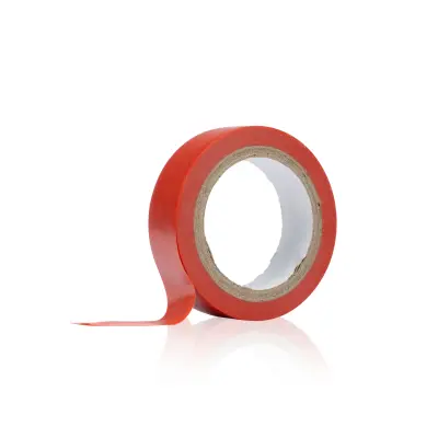 Izolacijska Traka Crvena 10m – PVC, Elastičnost, Otporna do 80°C | Širina 16 Mm
