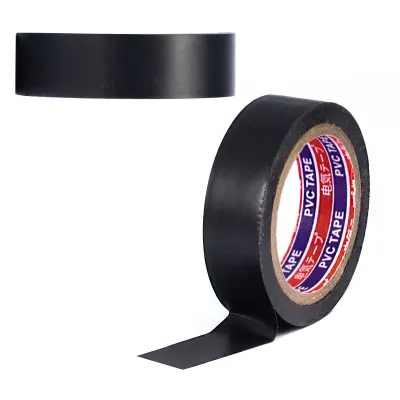 Izolacijska Traka Crna 10m – PVC Materijal, Elastičnost, Otpornost 80°C | Širina 16 Mm