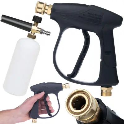 Pjenilica i Pistolj Za Visokotlačni Čistač 4350PSI 22mm – 1000ml Kapacitet | Ergonomic Design, Snažna Konstrukcija