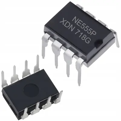 Tajmer NE555 – Višenamjenski Elektronički Krug | 3.5V-16V, 500kHz, DIP8, 2 Komande