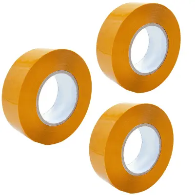 Žuta Pakirna Traka 48mm X 50m – Ultra Jaka Prijanjalica | Set 3 Komada
