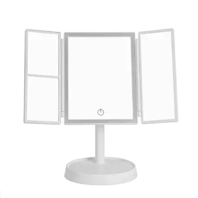 LED ogledalo za šminkanje, kozmetičko ogledalo s podesivim svjetlom i povećalom | STARMIRROR
