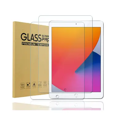 Kristalno čisti zaštitnik zaslona od kaljenog stakla za iPad (2-paket) Proziran