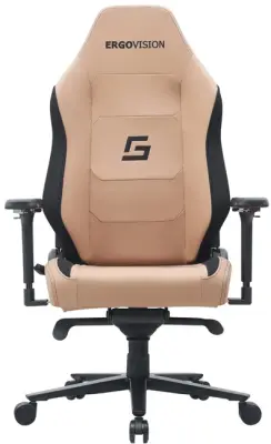 Gaming stolica Ergovision THRONE XL - LIGHT BROWN PU