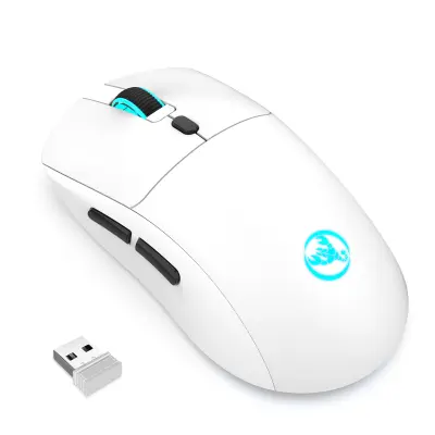 Bežični miš - Punjivi 2.4G bežični miš Bijela