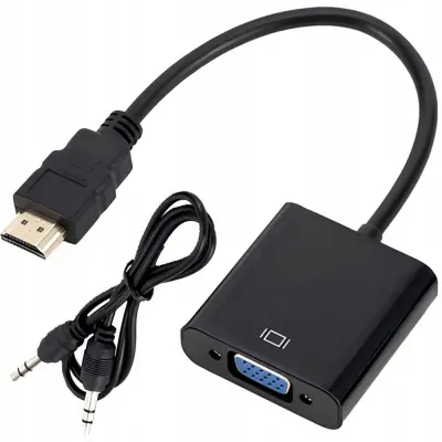 HDMI adapter na VGA D-Sub Full HD 15cm