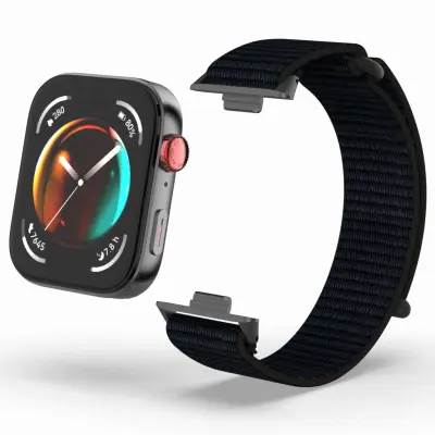 20mm Najlonski Remen za Sat za Huawei Watch Fit 3 Crna