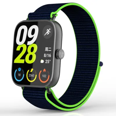 Pleteni najlonski remen za Redmi Watch 5/4 Zelena