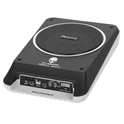 12V 200W aktivni automobilski subwoofer 8" REM