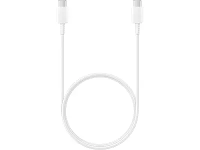 Samsung, 1,2 m USB-C na USB-C kabel za punjenje i sinhronizaciju, 3A 25W, bijeli