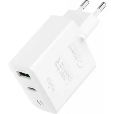 Punjač s dvostrukim USB A + C PD 32W (12+20W) Power Delivery