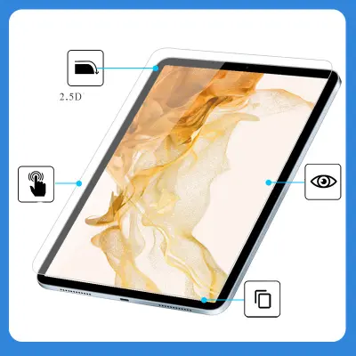 Samsung Galaxy Tab A8 Zaštitnik zaslona (2022), 10.5 inča HD kaljeno staklo Proziran