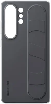 Silikonska maska s remenom za Samsung Galaxy S25 Ultra crna EF-GS938CBEGWW