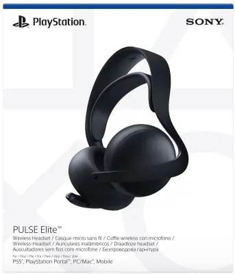 PS5 Pulse Elite wireless headset Midnight Black