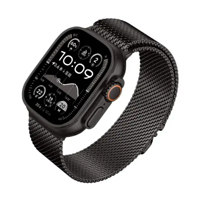 Graphite Milanese Loop narukvica za Apple Watch Crna