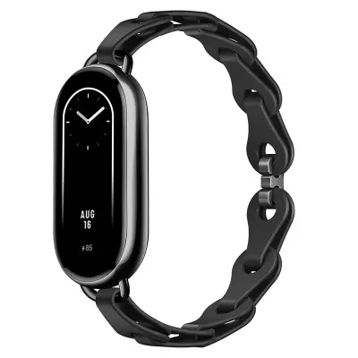 Silikonski remen za sat za Xiaomi Band 8/9 Crna