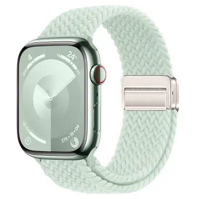 Starlight najlonska pletena narukvica za Apple Watch Zelena