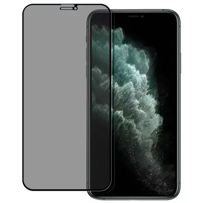 Zaštitnik zaslona od kaljenog stakla za iPhone (pakiranje od 2 komada) Crna