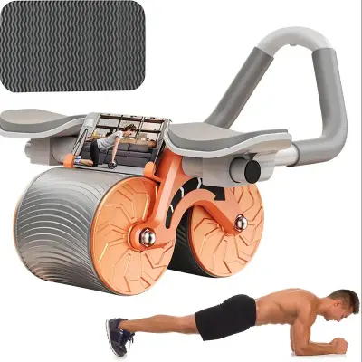 Trbušni roler s automatskim povratom, ab roller za kućni trening, jačanje trbuha i leđa | COREFIT