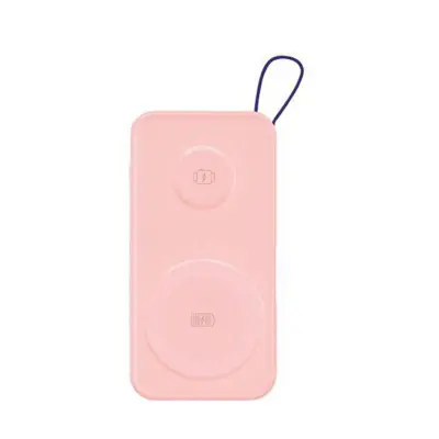 3mk, PastelUp bežični Qi MagSafe PowerBank 10.000 mAh 22,5 W USB A / C, ružičasta