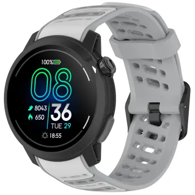 COROS PACE Pro silikonski remen za sat Siva