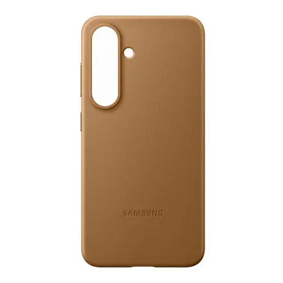 Kožna maska za Samsung Galaxy S25 zlatna EF-VS931PFEGWW