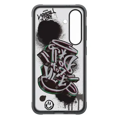 Zaštitna Flipsuit Rugged maska za Samsung Galaxy S25 crna EF-JS931CBEGWW
