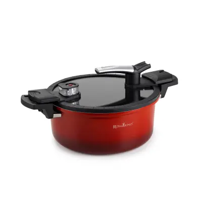 Lonac za kuhanje pod pritiskom s pametnim poklopcem Rosmarino Fresh Cooker 6,2 L – 28 cm