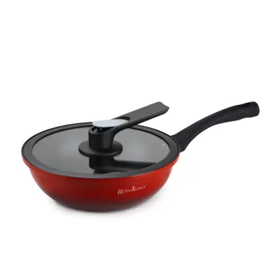 Vok za kuhanje pod pritiskom s pametnim poklopcem Rosmarino Fresh Cooker – 28 cm