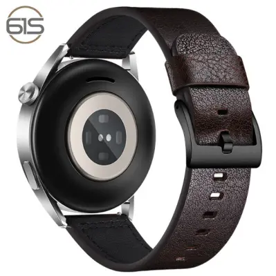 Remen od prave kože za Samsung Galaxy Watch 4 Kava+Crna