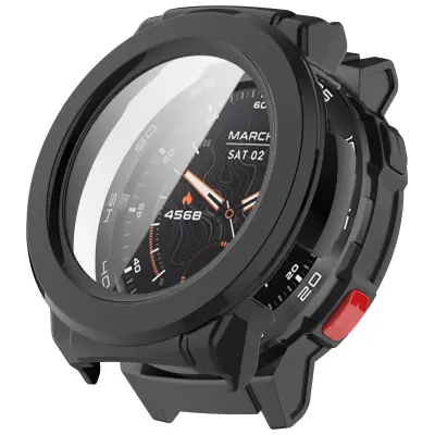 Mibro Watch Gs Pro Zaštitna Futrola s Kaljenim Staklom za Zaslon Crna