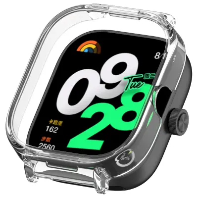 Maska za Redmi Watch 5 s poluzamotanim rubom (otvor od 20 mm) Prozirna