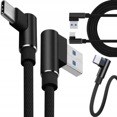 Kutni USB 3.0 na USB tip-C kabel za punjenje i prijenos podataka za telefone 100 cm
