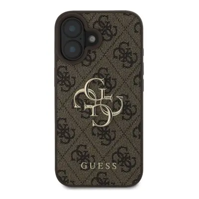 Maska za iPhone 16 s monogramom i metalnim 4G logotipom