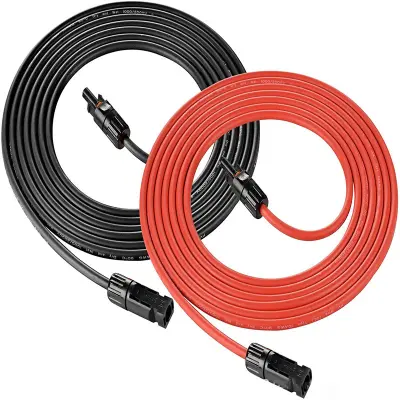Solar produžni kabel s MC4 konektorom - 4mm² Crvena