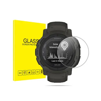 Garmin Instinct 2 Zaštitnik Zaslona, Pakiranje od 2 HD Kaljenog Stakla Proziran