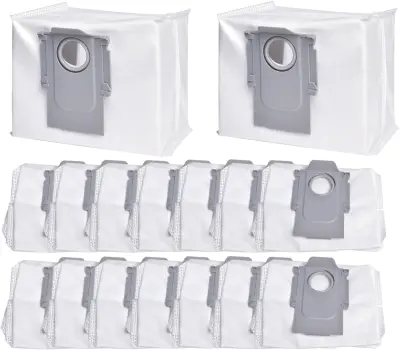 Roborock S8 serija i više vrećica za prašinu (paket od 14 komada) - Bijela Bijela