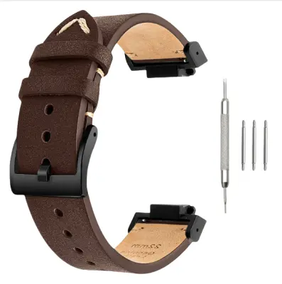 Remen od prave kože za Casio G-SHOCK DW-5600/GWB5600/GA-2100 Smeđa+Crna