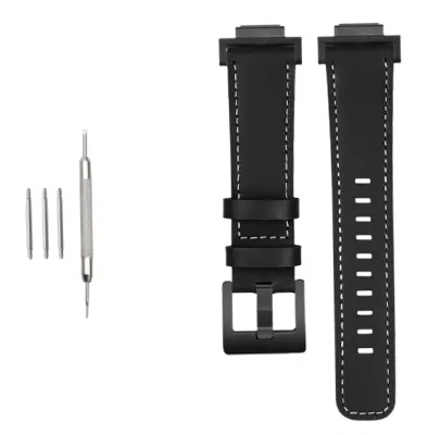 Remen od prave kože za Casio G-SHOCK DW-5600/GWB5600/GA-2100 Crna