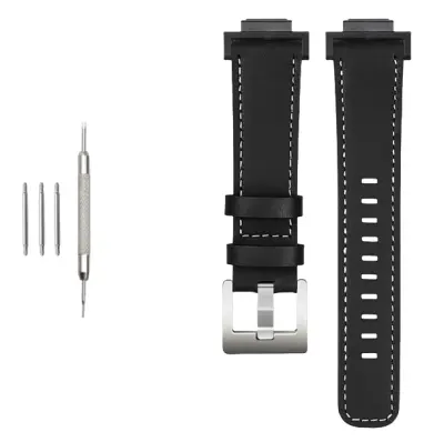 Remen od prave kože za Casio G-SHOCK DW-5600/GWB5600/GA-2100 Crna