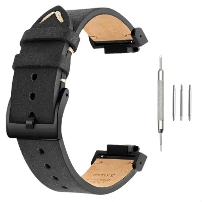 Remen od prave kože za Casio G-SHOCK DW-5600/GWB5600/GA-2100 Crna + Crna