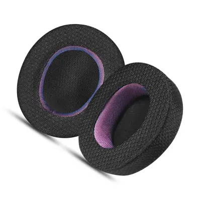 Zamjenski jastučići za uši za SteelSeries Arctis Nova Pro - crna i ljubičasta Crna i ljubičasta