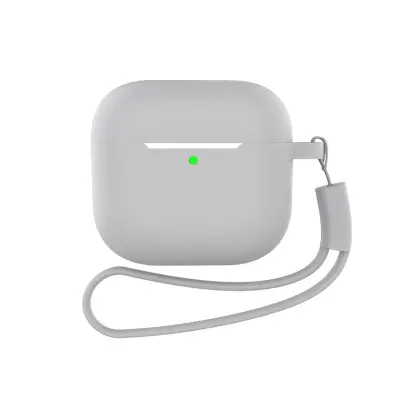 Futrola za AirPods s kopčom i dodacima Siva
