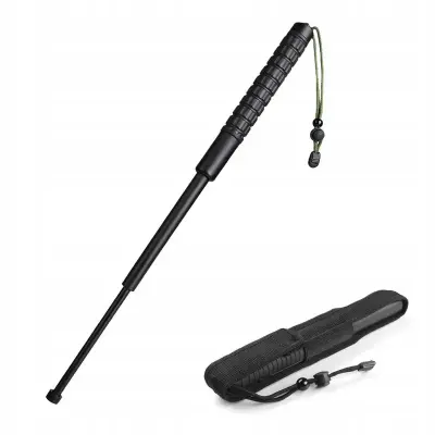 Teleskopska Palica 555 Mm – Crni Krom | Ergonomic Rucka, Za Pojas Case