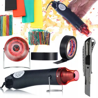Set Alata Rosfix Mini Hot-Air 300W – Heat Gun, Knife, Traka, Termoskupljajuće Cijevi | 328 Komada