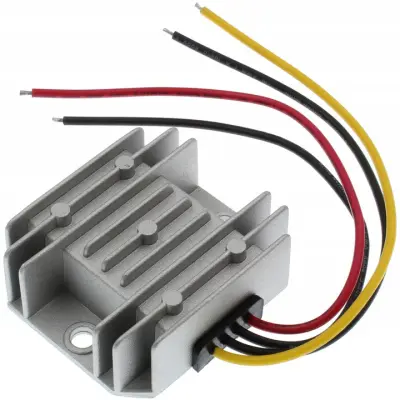 Pretvarač DC/DC Step Down 36V-48V To 12V 5A – IP68, 60W, 95% Učinkovitost | Aluminijsko Kućište